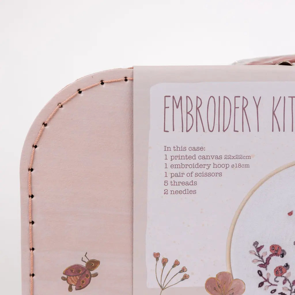 Borduurpakket lieveheersbeestjes