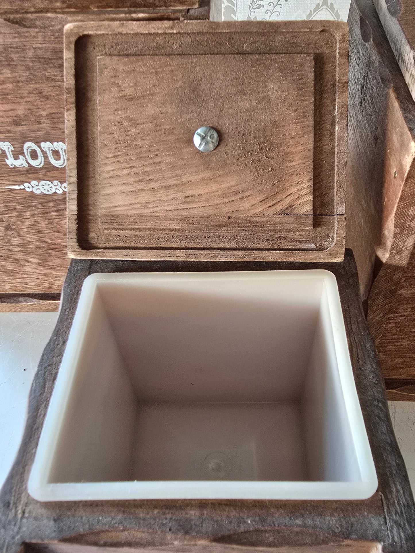 Set van 3 voorraadpotten, Flour - Sugar - Tea