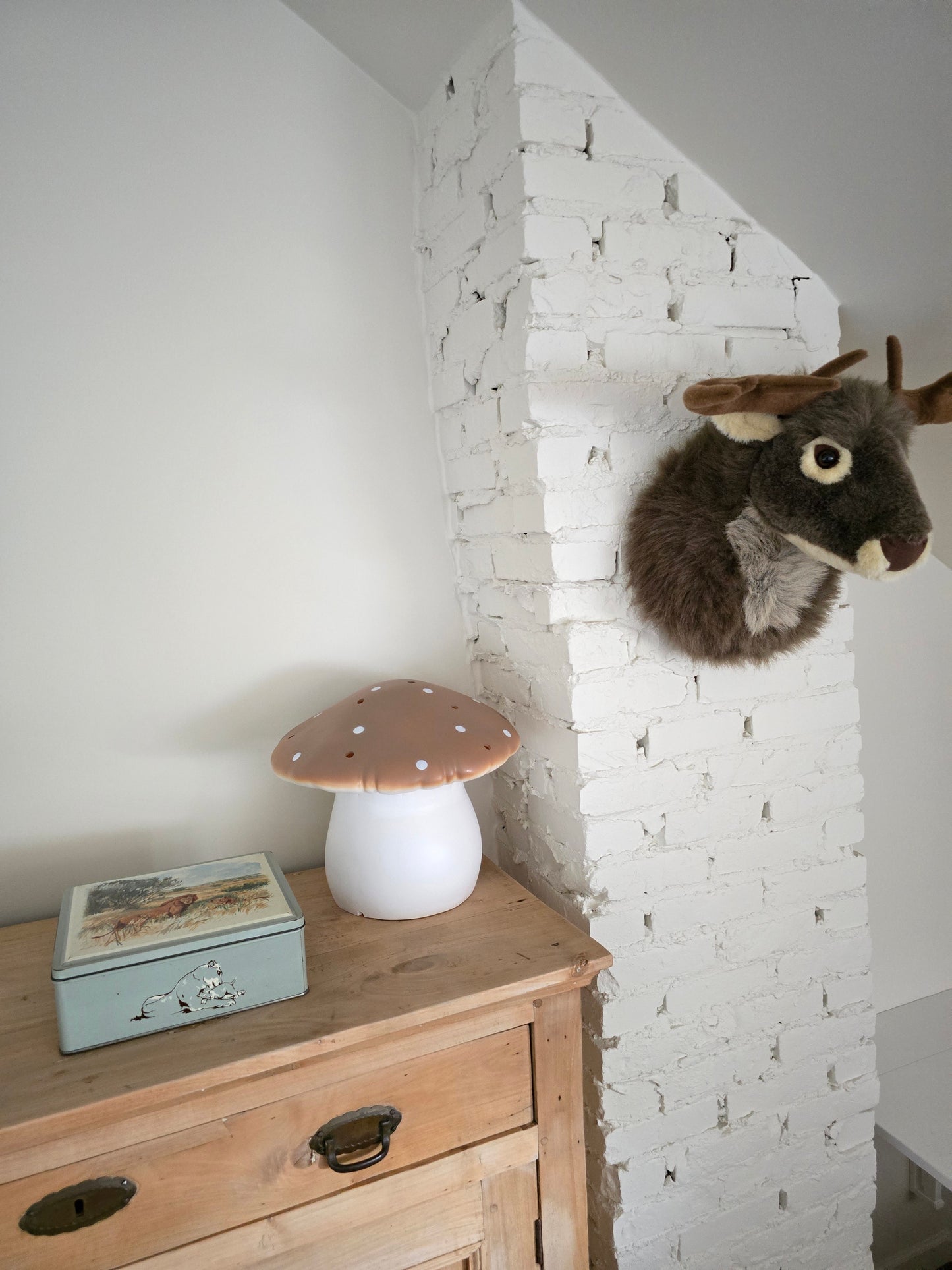 Lamp Paddenstoel, Large, Choco