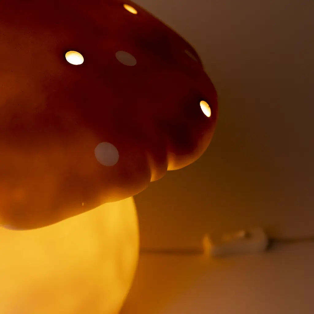 Lamp Paddenstoel, Large, Choco