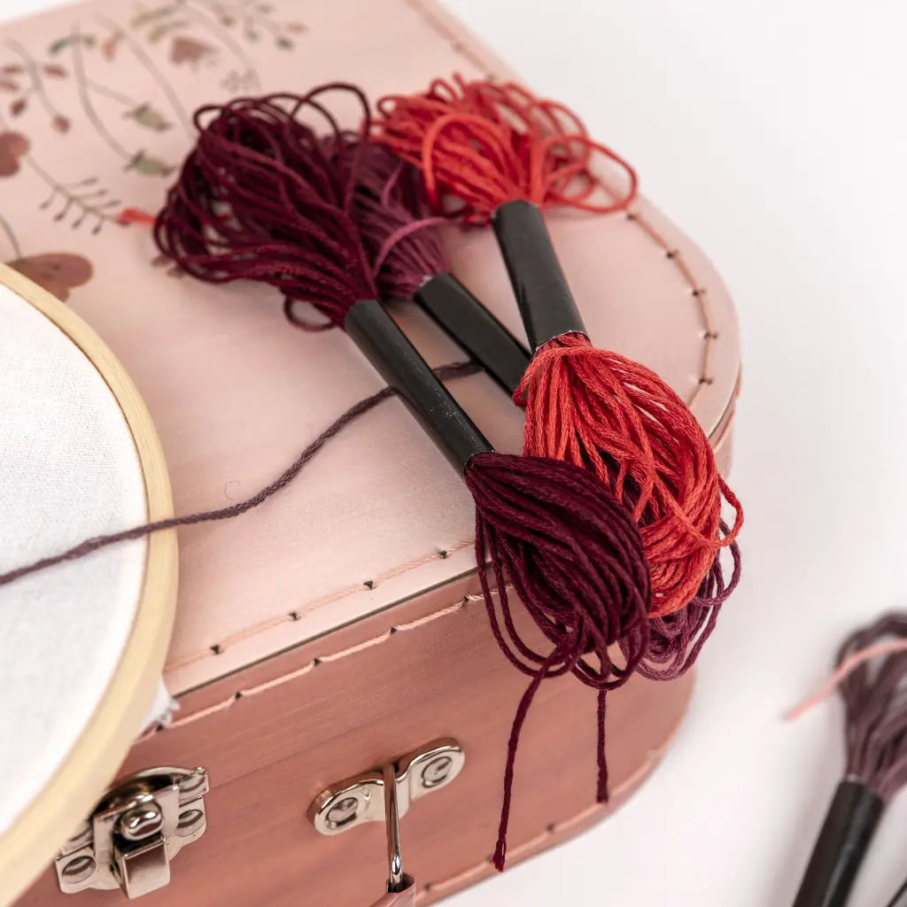 Borduurpakket lieveheersbeestjes