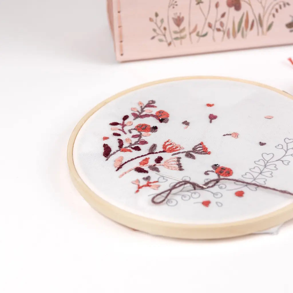 Borduurpakket lieveheersbeestjes