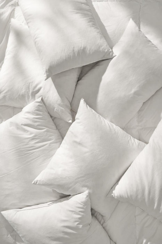 Kussenvulling 50x50cm, 550 gr eenden veren + dons