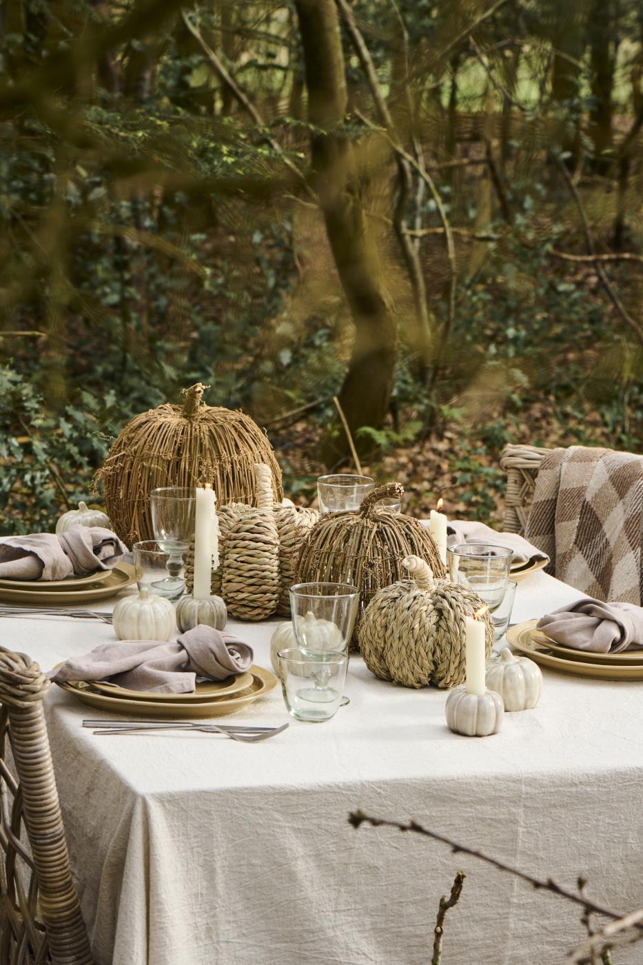 Tafelkleed langwerpig linnenkleurig