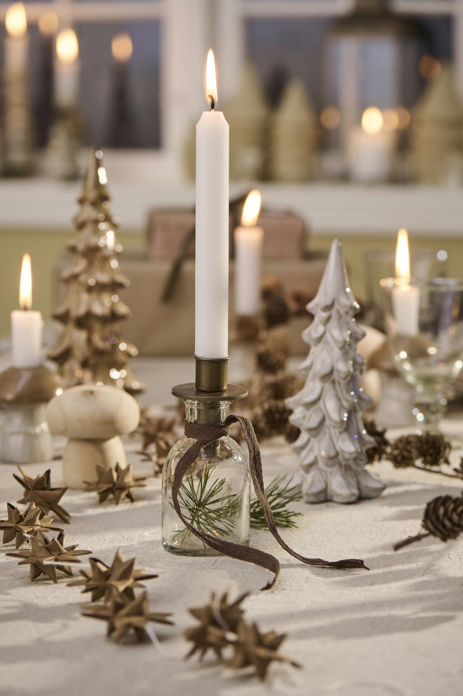 Kaarsenhouder, voor in een fles, Ø 2,2 kaars